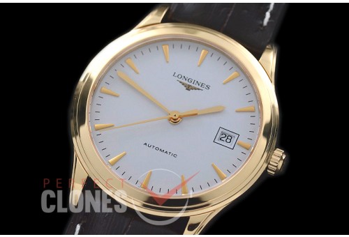 LG00151 Master Collection Automatic Date YG/LE White Sticks M-9015