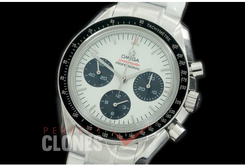 0 0 0 OMSP00311 OMF Speedmaster Moon Watch SS/SS White Venus 75 H/W