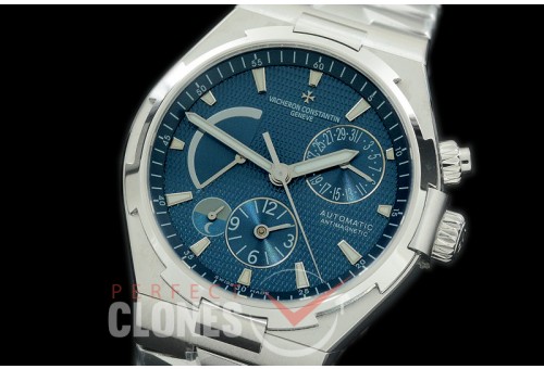 0 VCO-043S Overseas Calendar/Power Reserve/Duo Time Zone Complications SS/SS Blue Asian Modified Movt 