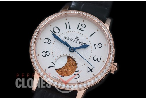 0 JL-RZ-106D Rendezvous Moon Medium RG/LE White Miyota 9100/Calibre 935A