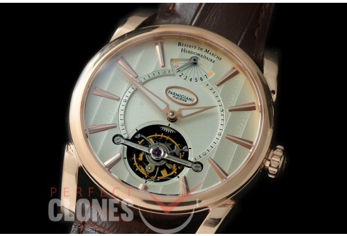 0 0 0 PG-TD-111 Tonda Reserve de Marche Tourbillon RG/LE White Cross Bridge Tourbillon H/W
