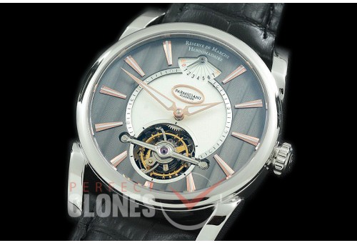 0 0 0 PG-TD-103 Tonda Reserve de Marche Tourbillon SS/LE Grey Cross Bridge Tourbillon H/W