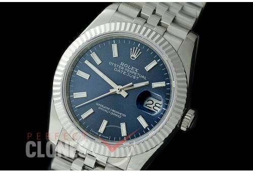 R36DJS-504 BP Datejust 36 126234 SS/SS Fluted/Jubilee 2019 Blue Sticks A-2824