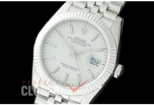 R36DJS-501 BP Datejust 36 126234 SS/SS Fluted/Jubilee 2019 White Sticks A-2824