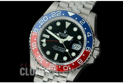 0 0 0 0 RLGS00903A GMF 904L Steel 2018 GMT 116710BLRO Pepsi SS/SS Black A-2836