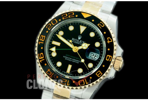 0 0 0 0 RLGT00901A V5 GMF 904L Steel GMT 126713LN SS/YG Black A-2836