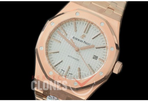 AP15400-321 JF/ARF V5 Royal Oak 15400 RG/RG White AP 3120