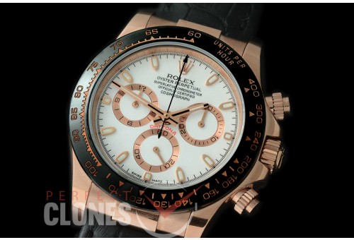 0 RLDFR00501L JHF Daytona 116515LN RG/CER/LE White A-7750/4130