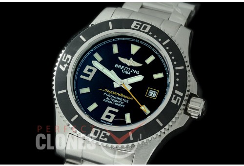 BLSF-ABY-004 Superocean Abyss Automatic 44 SS/SS Black/Yellow Asian Clone 2824 