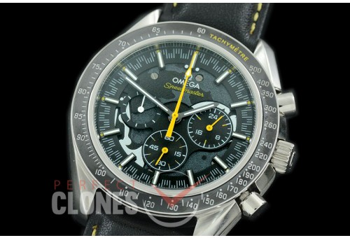 0 0 OMSP00131L Speedmaster Dark Side of the Moon Apollo 8 SS/LE Black OS 20 Quartz
