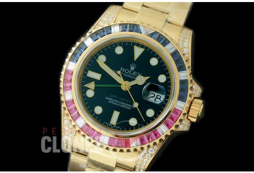 0 0 RLGF02011 KSF 116758SARU GMT YG/Diam/YG Black A-2836