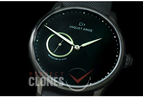 JZ-AST-107 Astrale Grande Heure Minute PVD/LE Black ST2555
