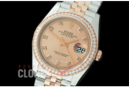 R36DJTR-515Y 126281RBR SS/RG Diamond/Jubilee 2019 Rose Gold Diam A-2824