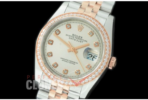 R36DJTR-511Y 126281RBR SS/RG Diamond/Jubilee 2019 SilverDiam A-2824