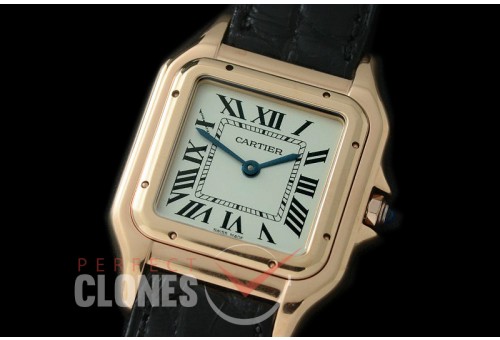 CARPT-036L Panthere de Cartier RG/LE/ White Swiss Quartz 