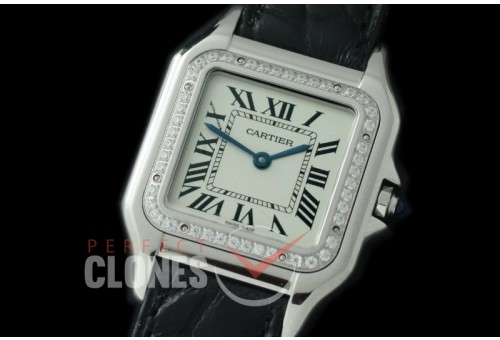CARPT-031LD Panthere de Cartier SS/LE/Diam White Swiss Quartz 