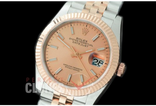 R36DJTR-505F BP Datejust 36 120231 SS/RG Fluted/Jubilee 2019 Rose Sticks A-2824