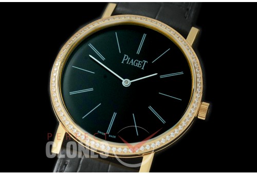 0 0 0 PI-ALP-057D Altiplano Ultra-Thin YG/LE Black Asian Customized Clone Calibre 880P