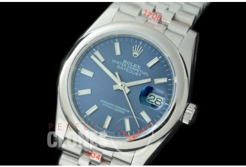 R36DJS-305S GMF 126234 SS/SS Smooth/Jubilee Blue Sticks Asian 2824 904L Steel 