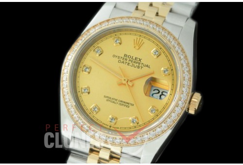 R36DJT-516Y 126283RBR SS/YG Diam/Jubilee 2019 Gold Diam A-2824