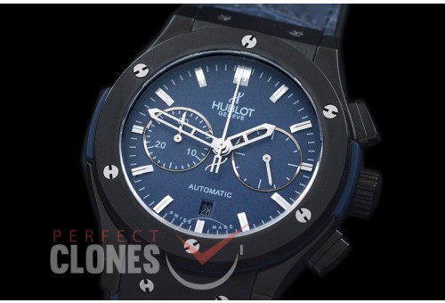 0 HBFSC00214 Classic Fusion Chronograph PVD/LE Blue A-7750 