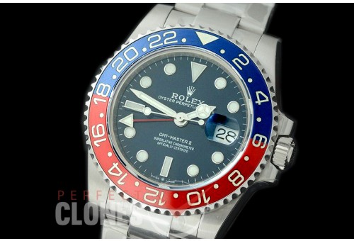 0 0 0 0 RLGS00907A GMF 904L Steel 2018 GMT 116719BLRO Pepsi SS/SS Blue A-2836