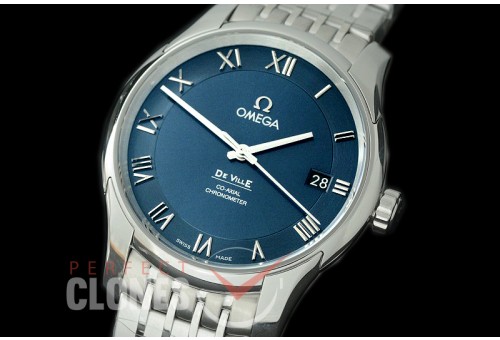 0 0 0 0 OMDEV-103S XF/VSF Deville Date Automtaic SS/SS Blue VS Cal 8500 Superclone 
