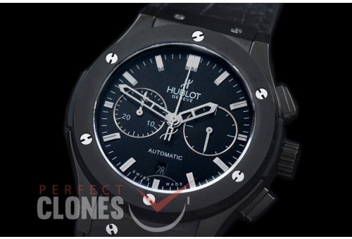 0 HBFSC00211 Classic Fusion Chronograph PVD/LE Black A-7750 
