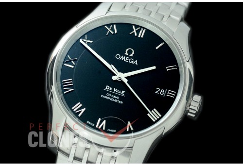 0 0 0 0 OMDEV-102S XF/VSF Deville Date Automtaic SS/SS Black VS Cal 8500 Superclone 