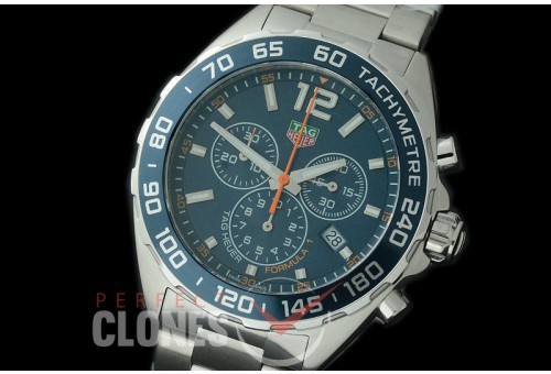 0 0 TGF1-00053 Formula 1 Chronograph SS/SS Blu3 OS 10 Qtz