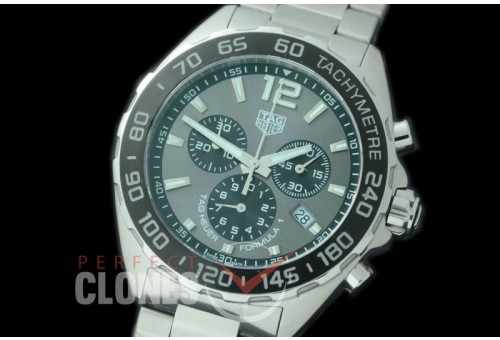 0 0 TGF1-00052 Formula 1 Chronograph SS/SS Grey OS 10 Qtz