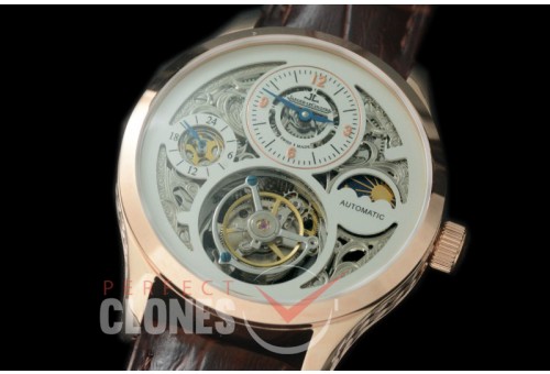 0 JL00736 Master Tourbillon RG/LE White Flying Tourbillon