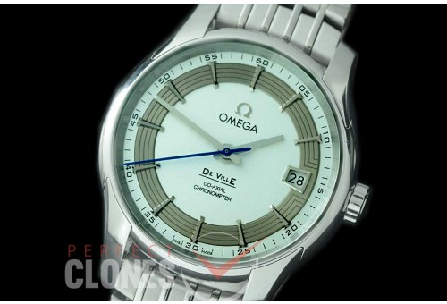 0 0 0 OMDEV-HV-101 XF/VSF Deville Hour Vision Date Automatic SS/LE White VS Cal 8500 Superclone