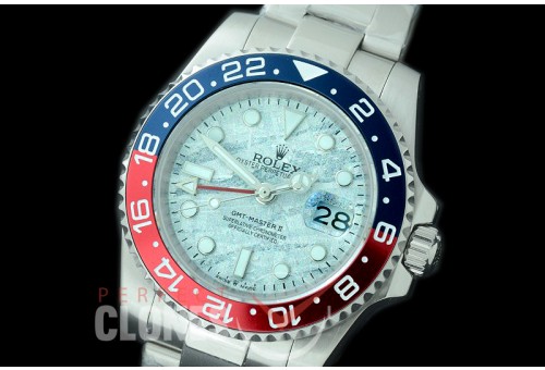 0 0 0 RLGS00190 2019 SKY-F 126719BLRO GMT II SS/SS Meteorite A-2813
