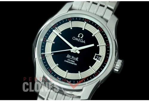 0 0 0 OMDEV-HV-102 XF/VSF Deville Hour Vision Date Automatic SS/LE Black VS Cal 8500 Superclone
