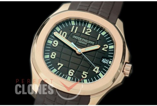 0 0 PPAQ-5167-026 ZF Aquanaut 5167R-001 RG/RU Brown Miyota 9015 Modified Calibre 324SC
