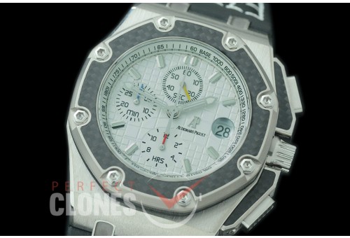 0 0 0 0 0 APJPM00101 JF/ARF V3 26030 Royal Oak Offshore Juan Pablo Montoya Limited Edition TI/LE White A-2226 