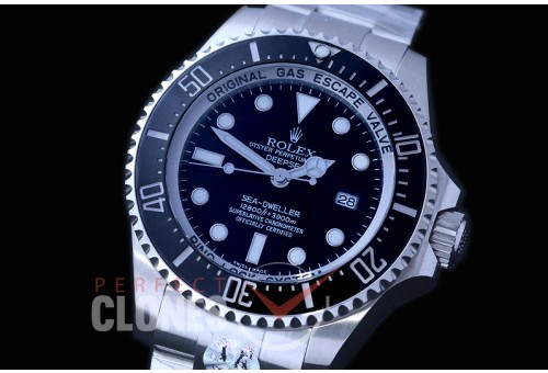 0 0 0 0 RLSD00911 JF/ARF V3 Deepsea 116660 SS/SS Black SH 3135 904L Steel