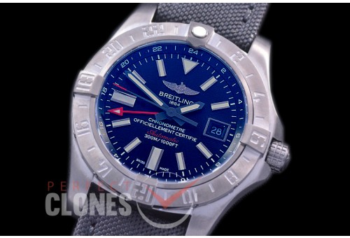 0 BLSA2-1009 Avenger II GMT PVD/NY Black Asian 2836