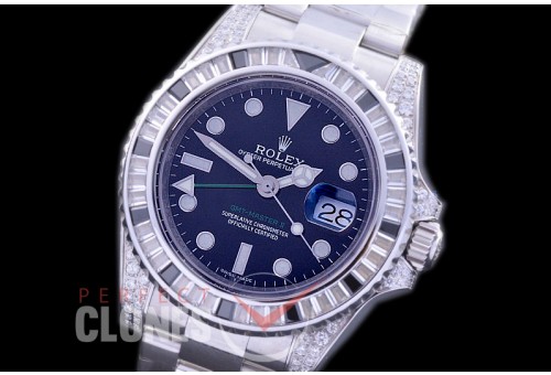 0 0 0 0 0 RLGS00997 116719 GMT SS/Diam/SS Black A-2813 CHS