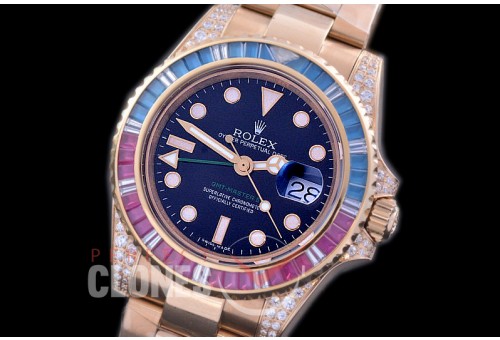 0 0 0 0 0 RLGF00999 116718 GMT YG/Diam/YG Black A-2813 CHS