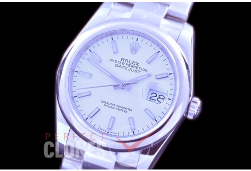 R36DJS-551S BP Datejust 36 126234 SS/SS Fluted/Oyster 2019 White Sticks A-2824
