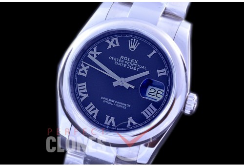 R36DJS-572S BP Datejust 36 126234 SS/SS Fluted/Oyster 2019 Black Roman A-2824