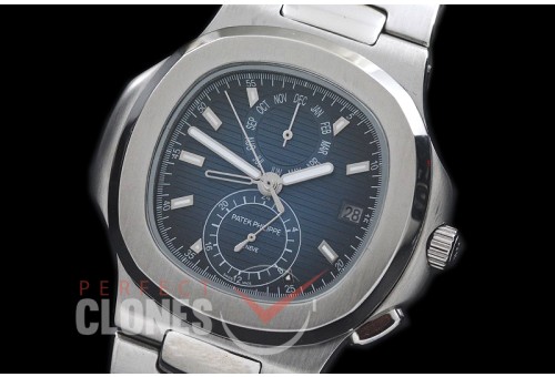 PPNTCC-103 Nautilus Calender Complications SS/SS Blue Sticks Asian Customized Movt 