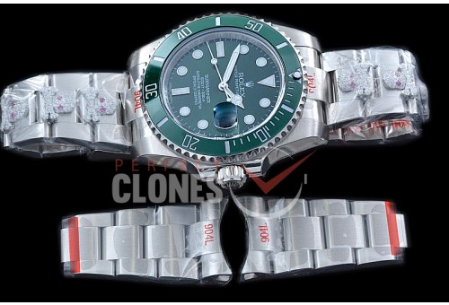 0 0 0 RLS-SP-026 GMF Skull Special Edition 904 Steel Submariner 116610LV SS/SS Green A-2836