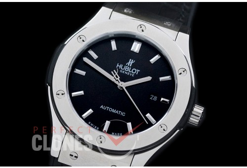 0 0 HBFS-45-0107 Classic Fusion SS/LE Black M-9015