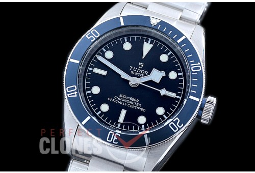 0 0 TU00152 Heritage Black Bay Shield 79230B SS/SS Black/Blue Asian 2813 - Free Shipping 