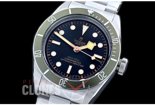 0 0 TU00154 Harrods Special Ed Heritage Black Bay Shield 79230G SS/SS Black/Red Asian 2813 - Free Shipping 