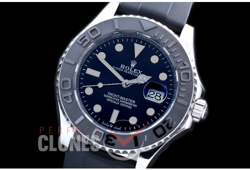 0 0 0 0 0 RYM-42-181R SKY-F 2019 Yachtmaster 42 226659 Men Oysterflex CER/SS/RU Black Asian 2813 - Free Shipping 