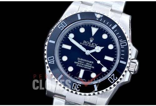 0 0 0 0 RLSS00977A GMF 904L Steel No Date Submariner 114060 SS/SS Black A-2824